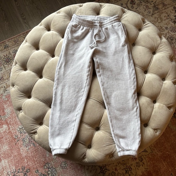 Aritzia TNA Sweatfleece Cozy Fleece Boyfriend Fit Sweatpant - Picture 1 of 6
